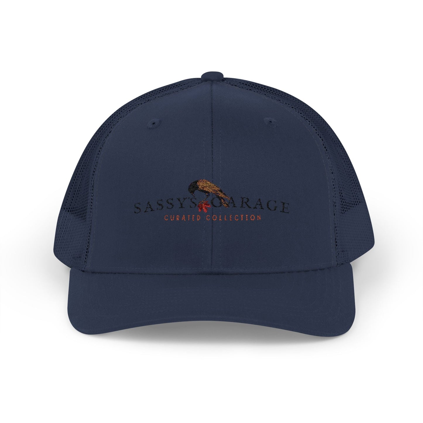 Sassy's Garage Snapback Trucker Cap | Casual Style Hat for Everyday Wear, Outdoor Adventures, Fun Fashion Statement - Velora
