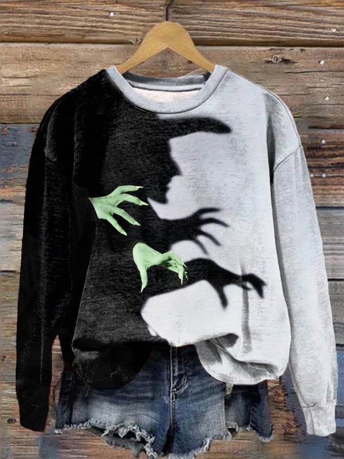 Halloween Horror Funny Women's Sweater 3D Printing - Velora