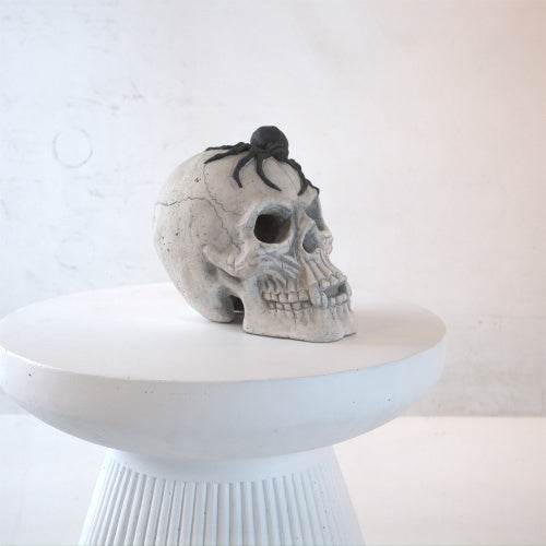 Demon Skull,Suitable For Outdoor Fireplace And Fire Pit, Halloween Decoration - Velora