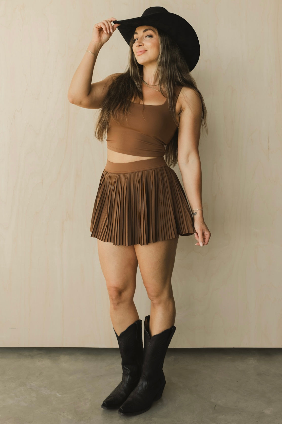 Micro Pleated Skirt bäre activewear