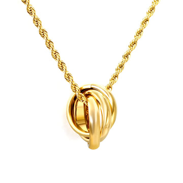 Twist & Shine Pendant Necklace