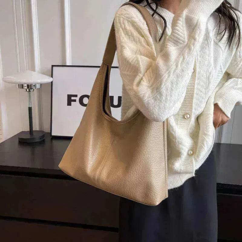 2Pcs Handbags Large Capacity Women's PU Leather Bags + Wallet - Velora