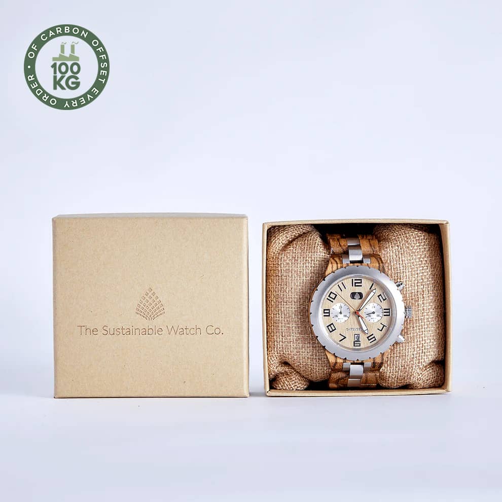 The Sandalwood: Wood Watch for Men - Velora Luxury Fashion