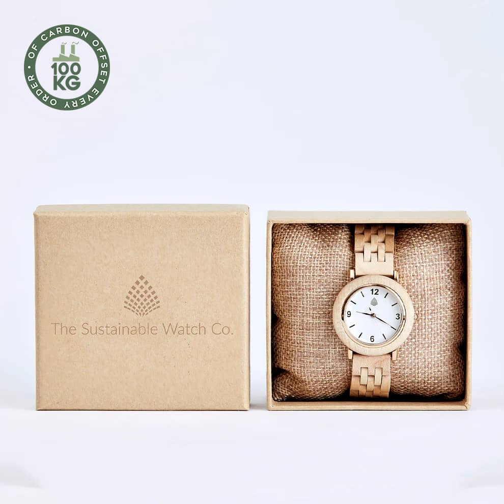 The Birch: Wood Watch for Women - Velora Luxury Fashion