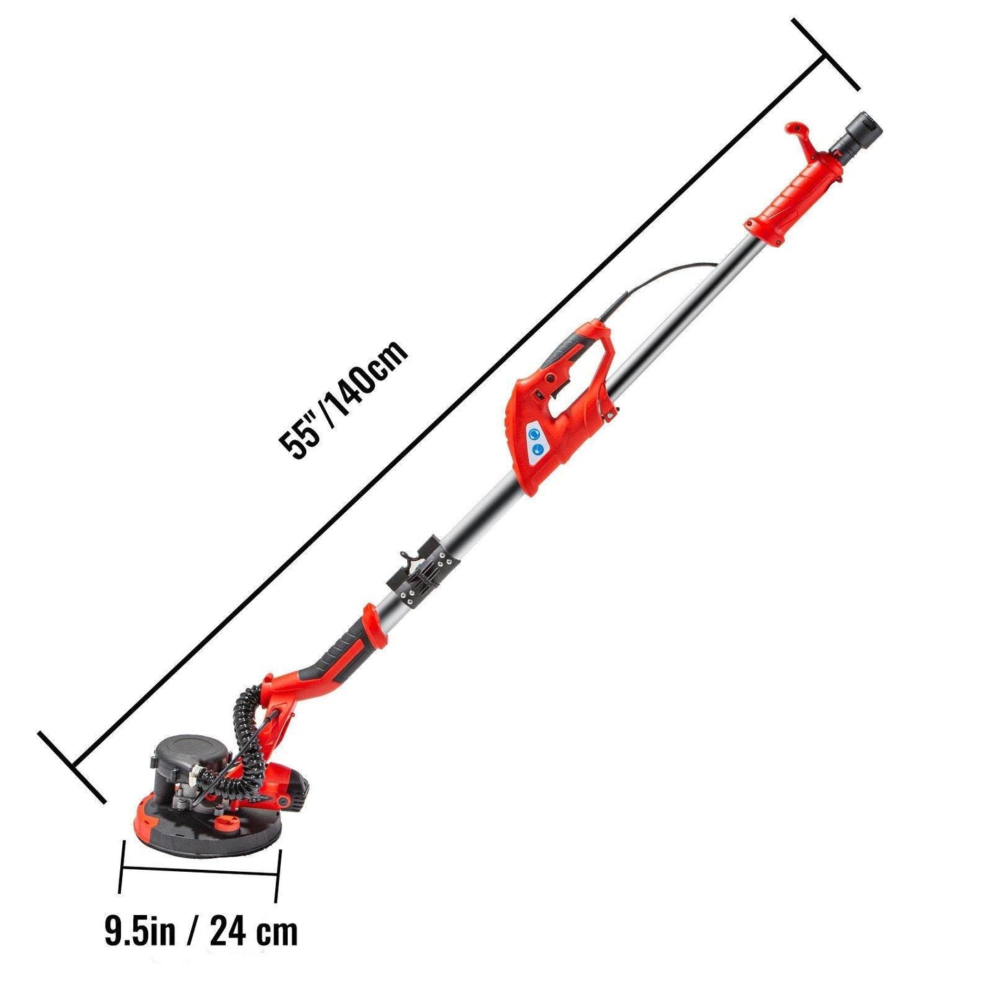 Automatic Drywall Electric Sander 7-speed Control Sheetrock Sander - Velora