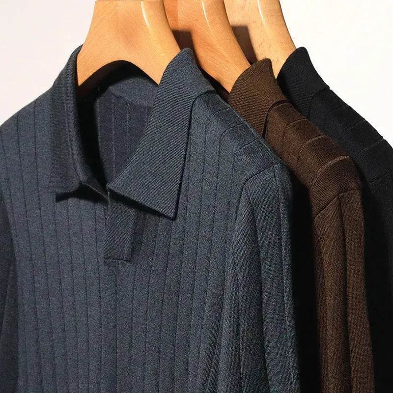 Autumn All-matching Slim fit Pullover Sweater For Men - Velora