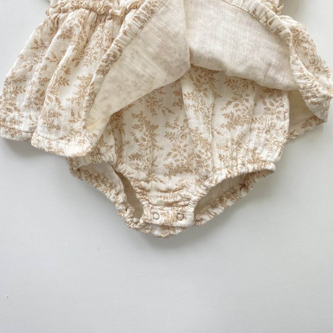 Onesie Baby Crepe Printed Baby Rompers - Velora