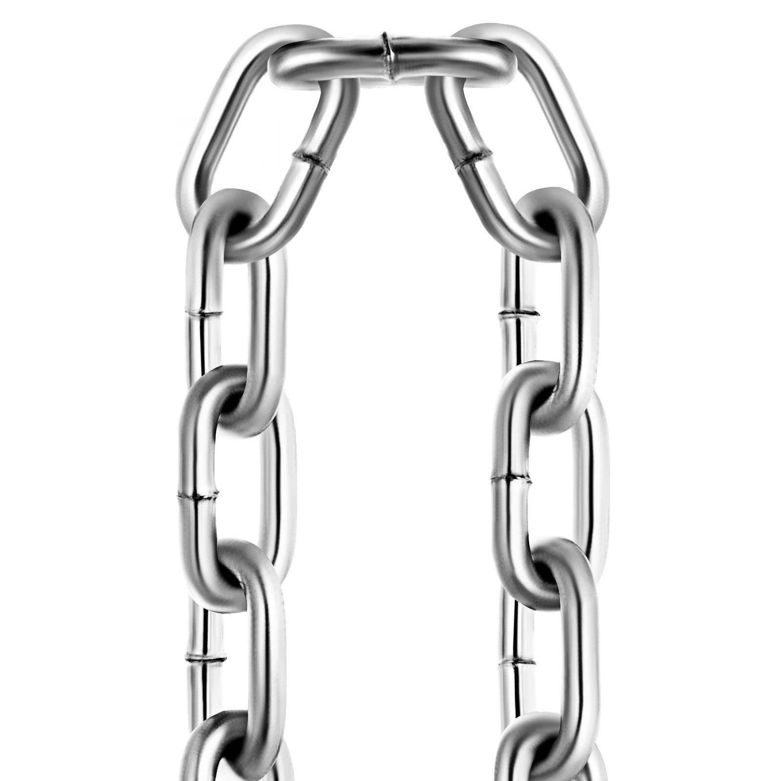 Grade 30 Chain 3 16 Inch By 100Ft Length Grade 30 Proof Coil Chain Zinc Plated Grade 30 Chain For Towing Logging Agriculture And Guard Rails - Velora