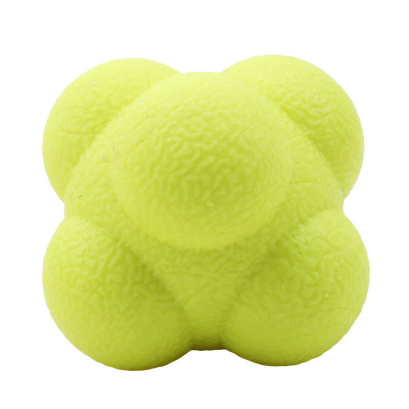 Hexagon Reaction Ball Change Direction Ball Sensitive Rebound Ball Tennis Badminton - Velora