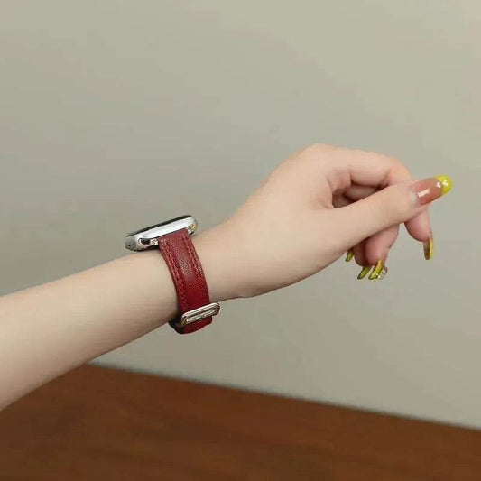 Replaceable Genuine Leather Watch Band Strap for iwatch - Velora