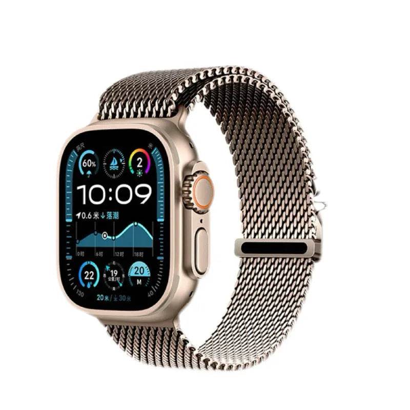 Fashion Titanium Parachute Buckle Milanis Watch Strap - Velora