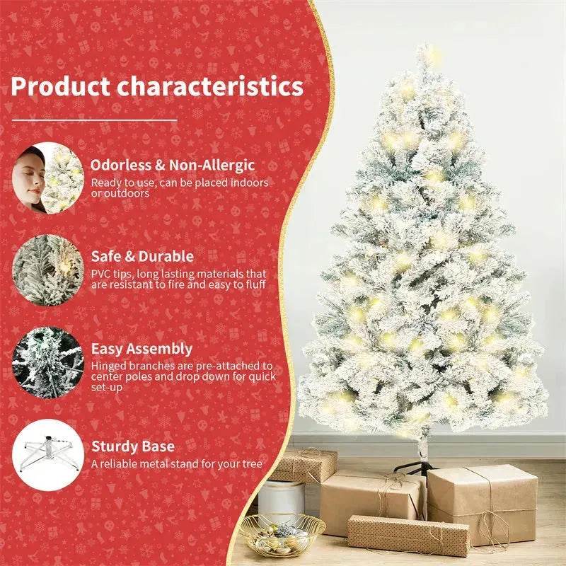 More Discount  Off Christmas Tree PVC Artificial Snow Christmas Tree Mall Window Decoration Tree Cedar Christmas Tree Christmas Decoration Supplies