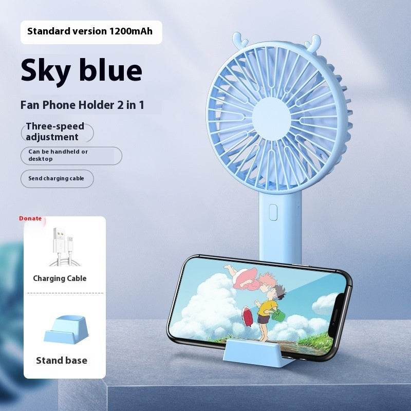 Handheld Usb Mini Portable Folding Aromatherapy Fan - Velora