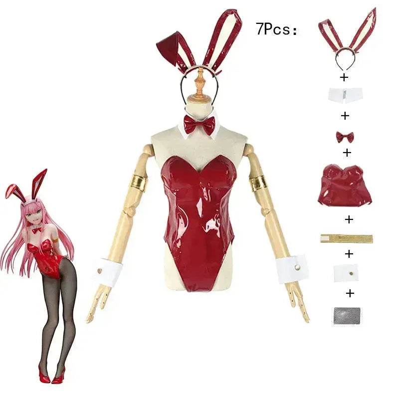 Bunny girl costume Erotic club waitress costume Ladies Anime - Velora