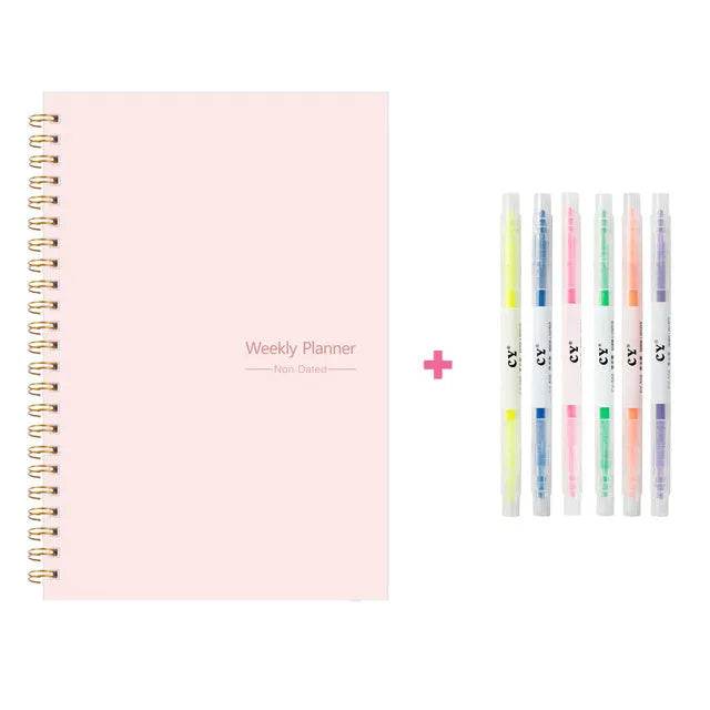 A5 Agenda Planner Notebook Diary - Velora