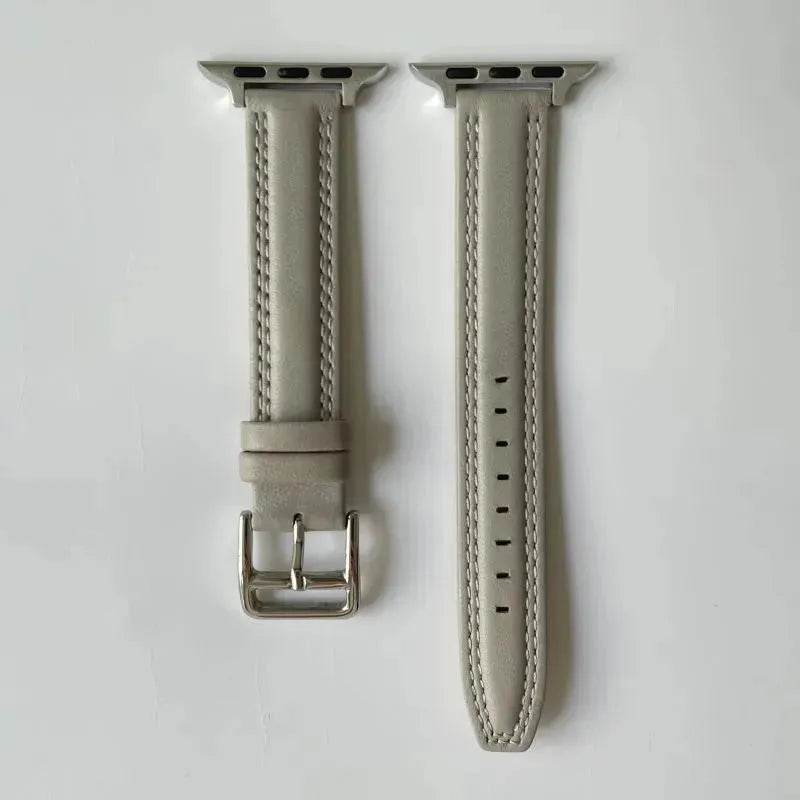 Replaceable Genuine Leather Watch Band Strap for iwatch - Velora