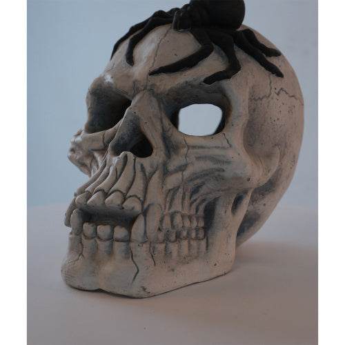 Demon Skull,Suitable For Outdoor Fireplace And Fire Pit, Halloween Decoration - Velora