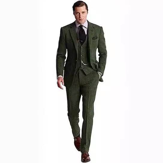 Men's Slim Fit Business Banquet Suit - Velora