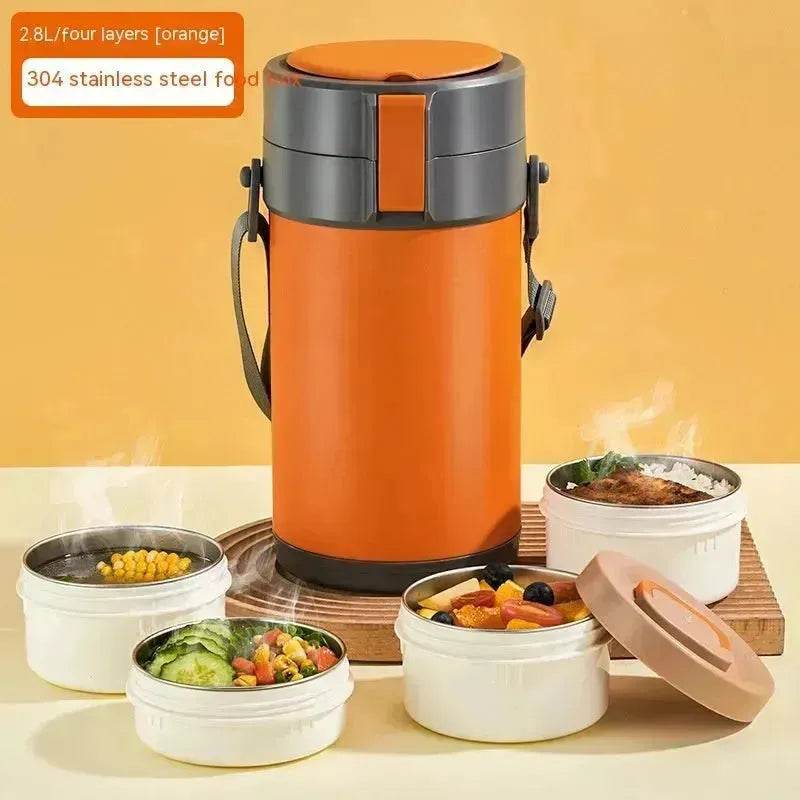 304 Stainless Steel Large Capacity Vacuum Thermal Insulated Lunch Box - Velora