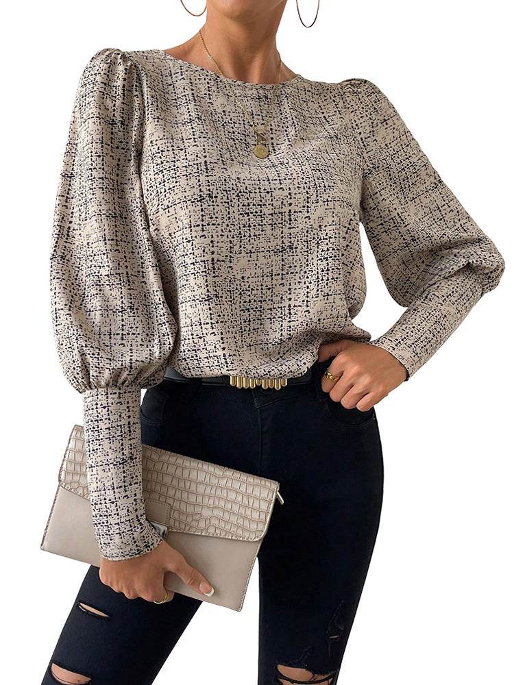 Fashionable Elegant Retro blouse top For Women - Velora