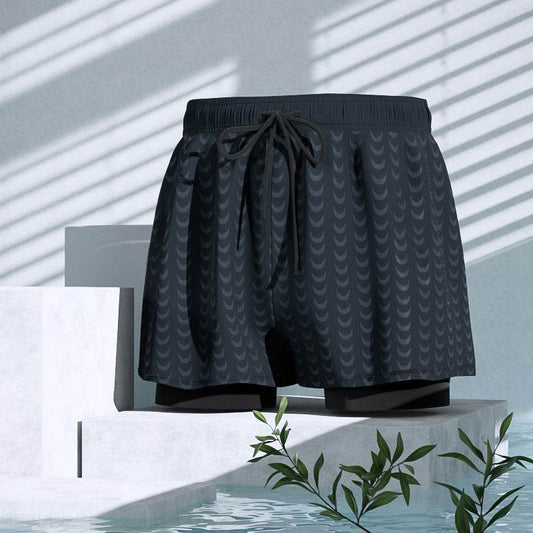 Men's Swim Trunks For Soaking In Hot Springs, Anti Awkward And Loose Fit - Velora