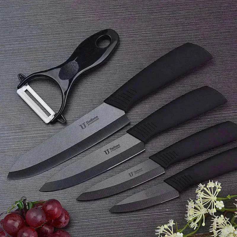 3 4 5 6 Inch Ceramic Fruit Knife Ceramic Melon Planer Set - Velora