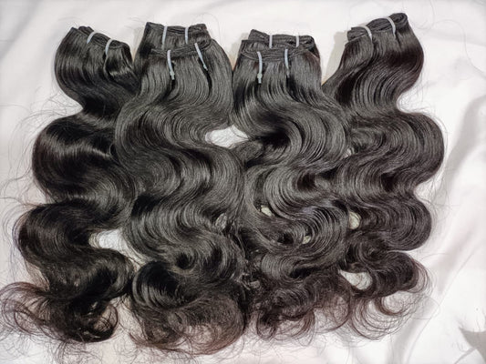 3 Bundle Deal   "“ Indian Virgin Bodywave Hair-Save 10% - Velora Luxury Fashion