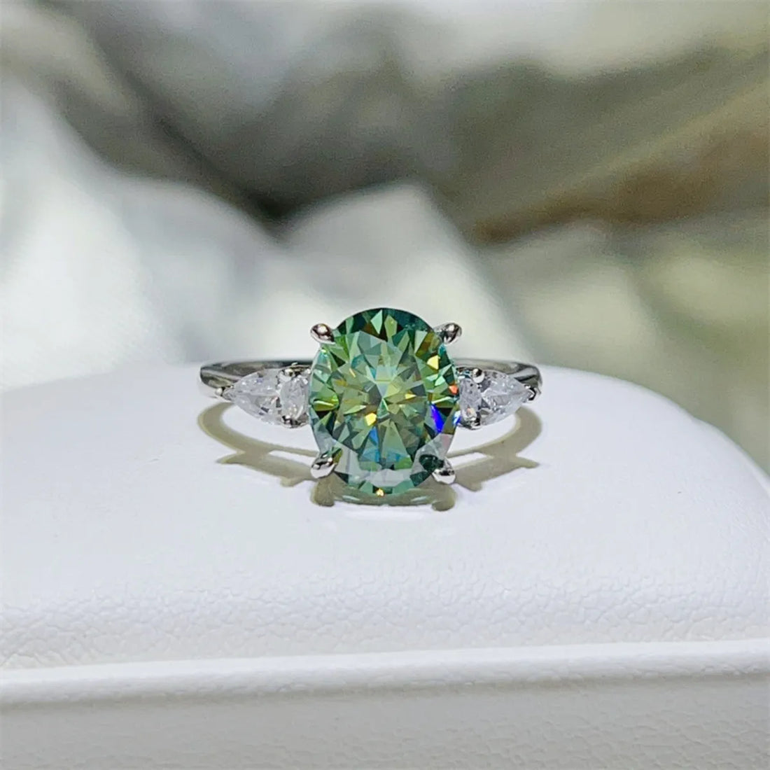 3 Carat Moissanite 925 Sterling Silver Ring - Velora Luxury Fashion