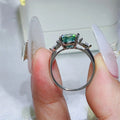 3 Carat Moissanite 925 Sterling Silver Ring - Velora Luxury Fashion