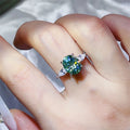 3 Carat Moissanite 925 Sterling Silver Ring - Velora Luxury Fashion