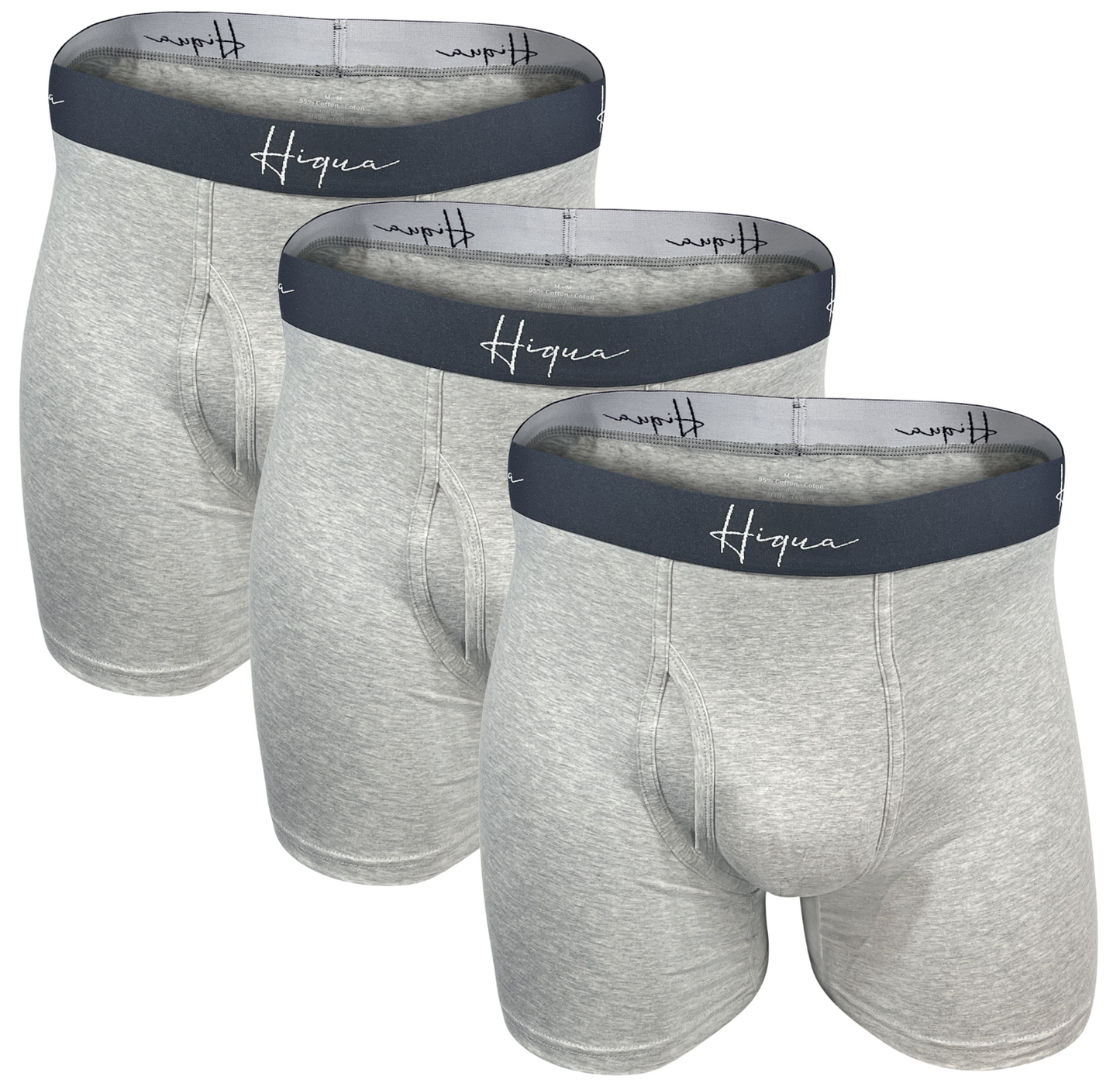 3 Pack 5″ Brief Boxers - Velora Luxury Fashion