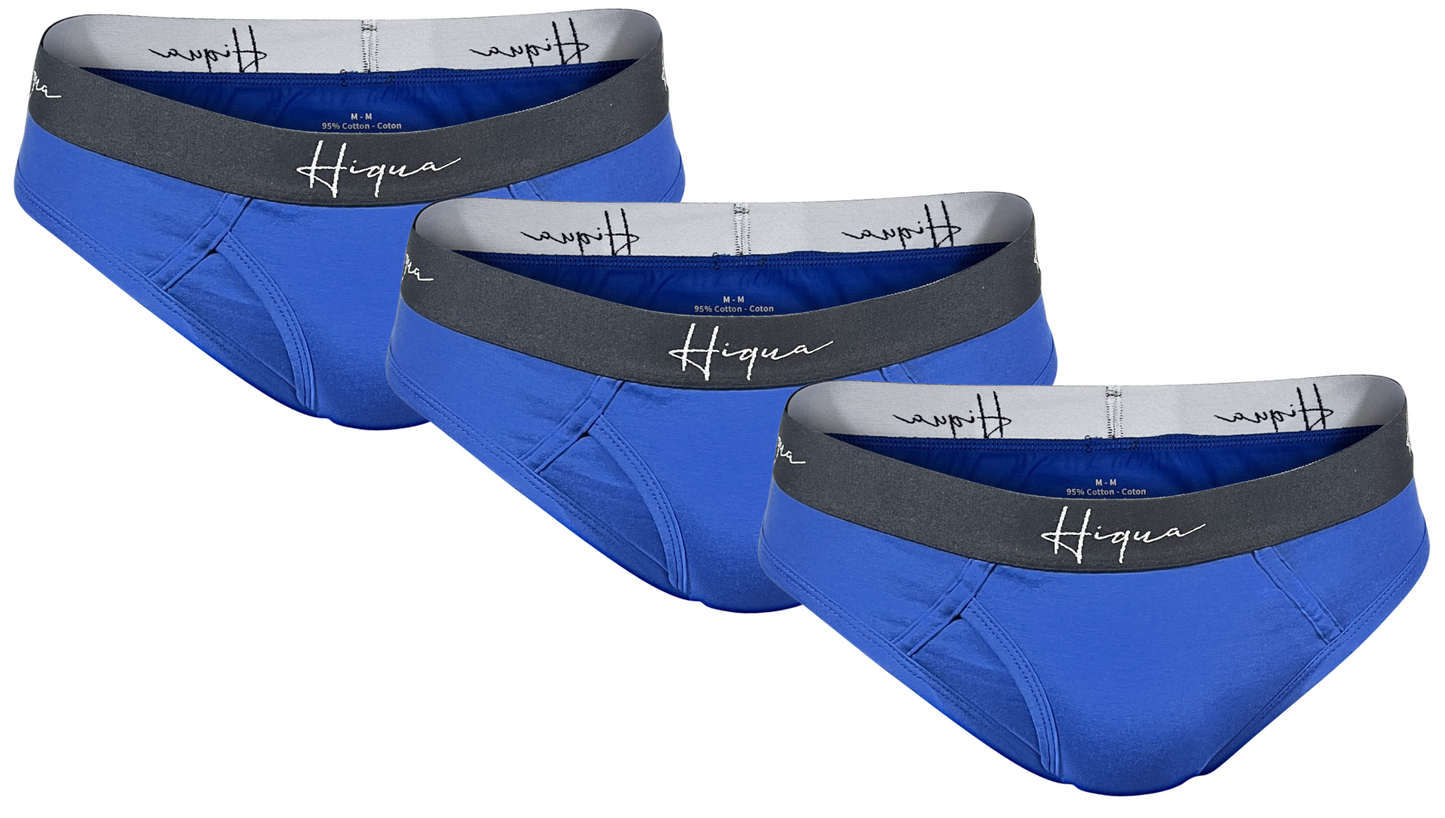 3 Pack Classic Briefs, Multi Colour - Velora Luxury Fashion