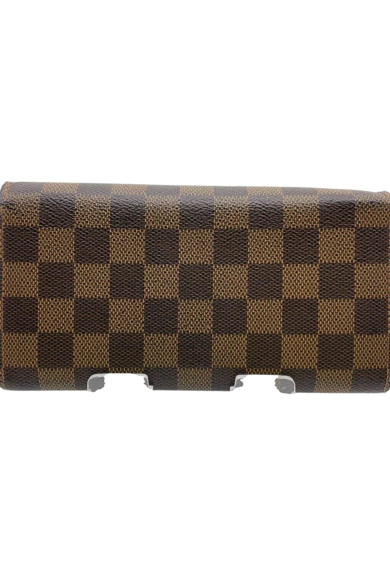 Louis vuitton Damier Ebene Pochette Porte Monnaie Carte - Velora