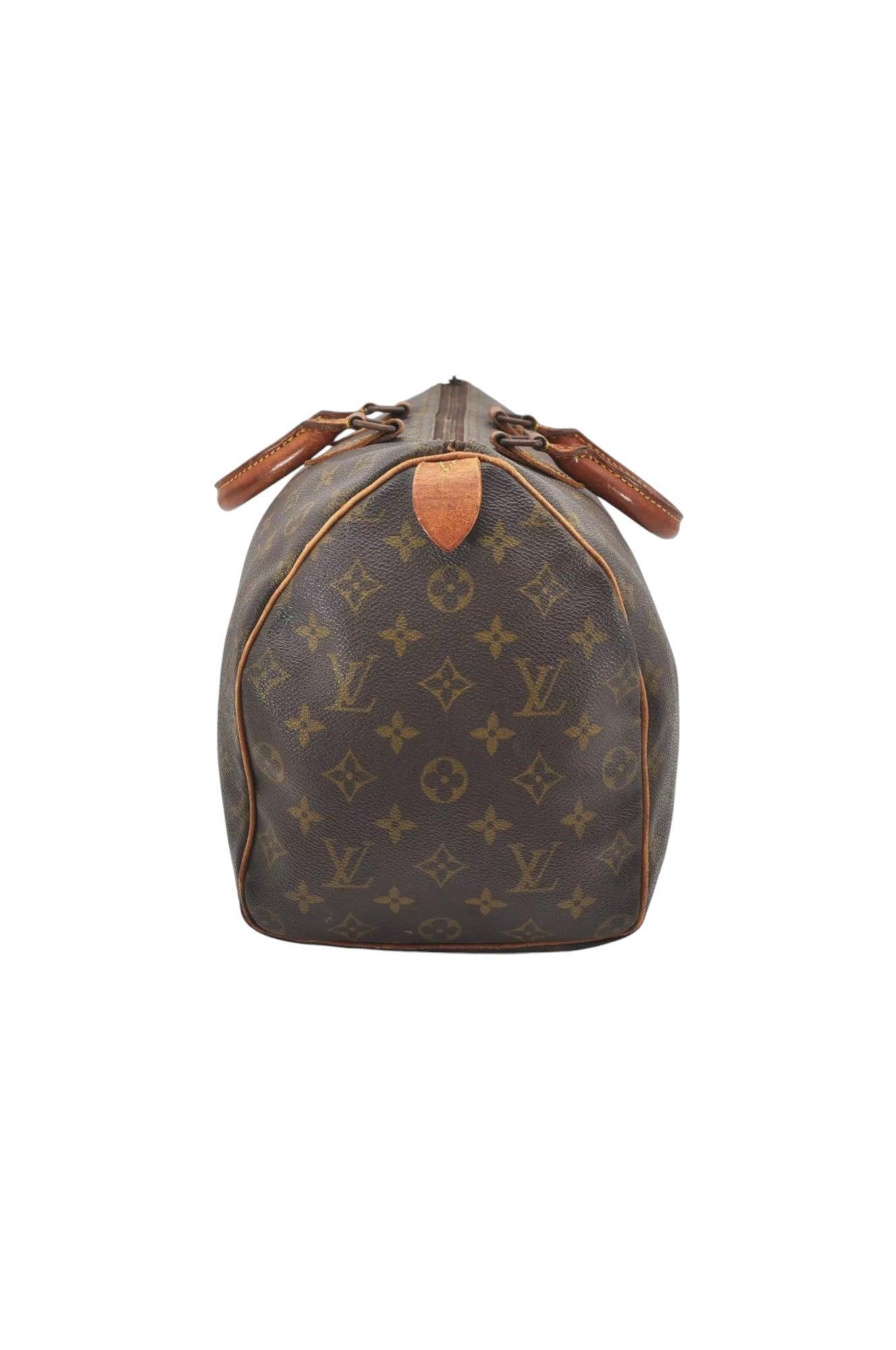 Louis Vuitton Monogram Speedy 35 Hand Boston Bag Old Model LV 7578K - Velora