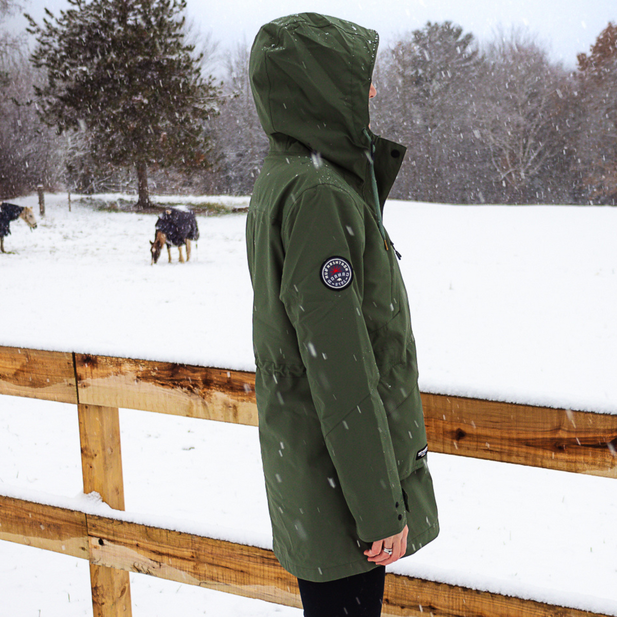3-in-1 Waterproof Winter Jacket - Mid Length - Velora Luxury Fashion
