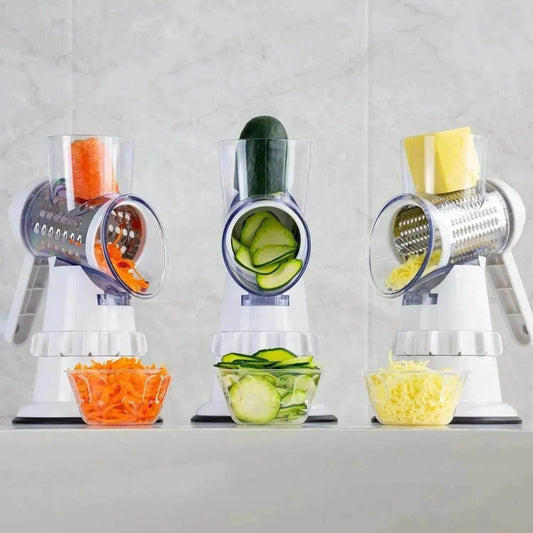 3 In 1 Vegetable Slicer Manual Kitchen Accessories Grater shredder For Vegetable Cutter chopper Home Kitchen Supplies Kitchen Gadgets - Velora