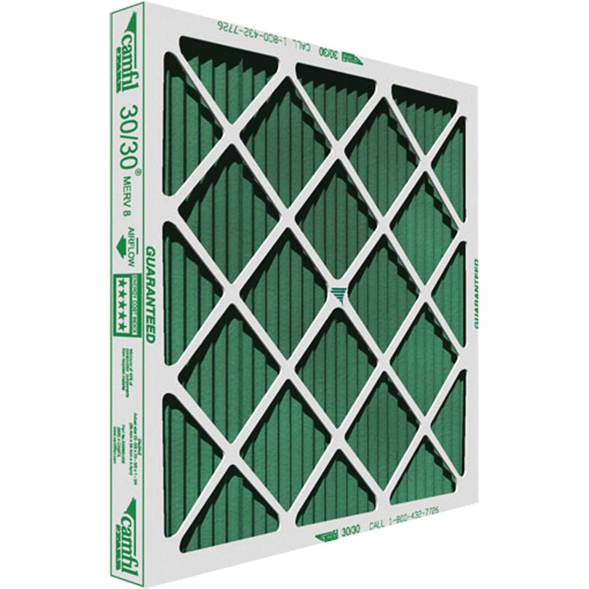 30/30® High-Capacity Pleated Panel Filters, Box, MERV 8, 20" W x 1" D x 20" H - Velora Luxury Fashion