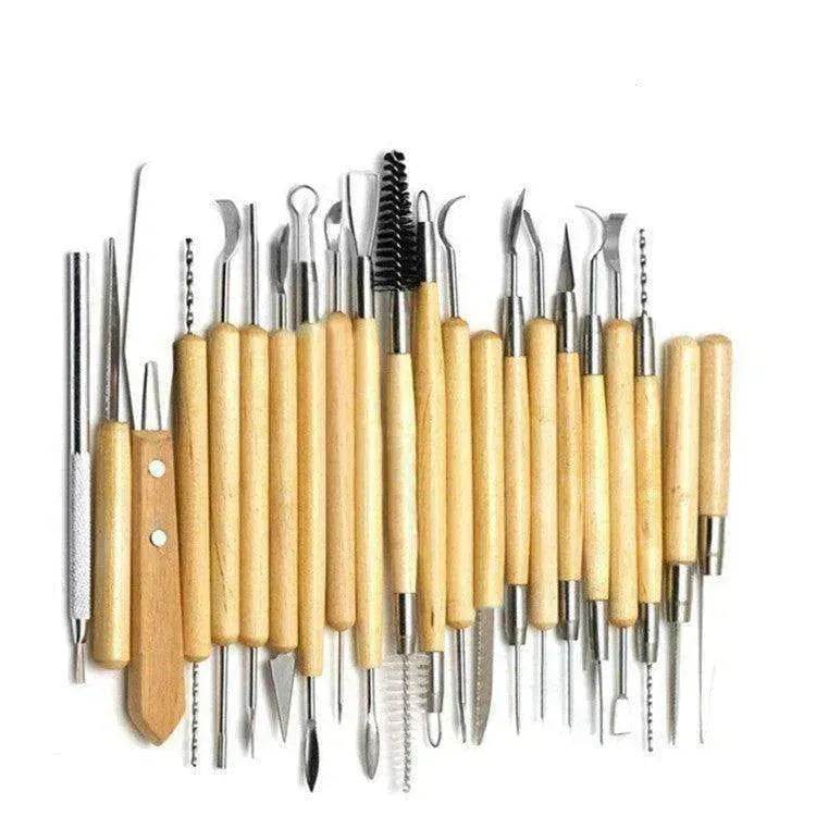 30 sets of clay sculpture tools - Velora