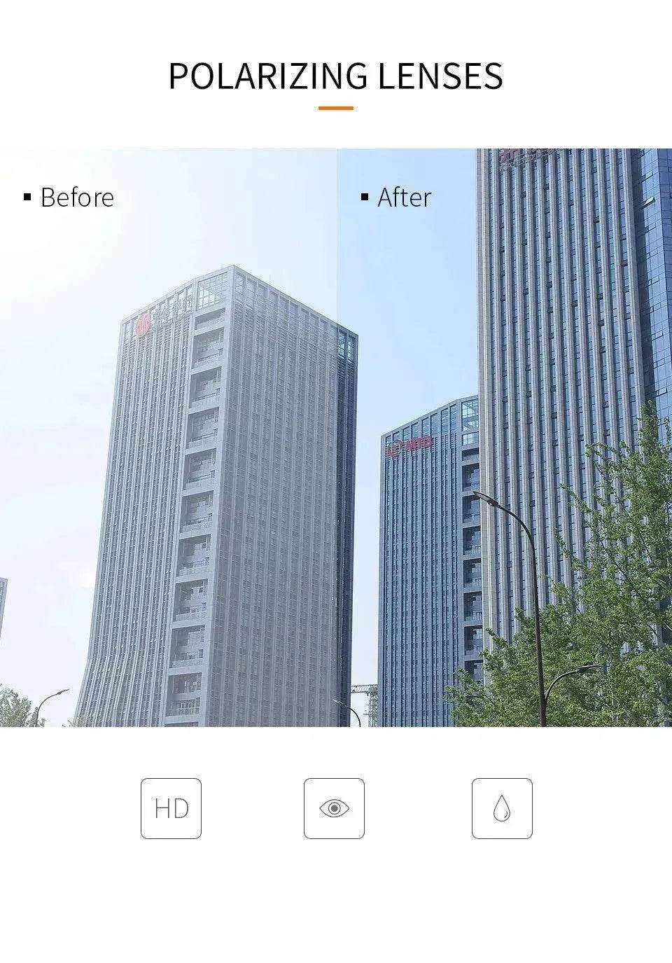 Fashion Trend Cloud Chain Polarized Sunglasses for Women - Velora