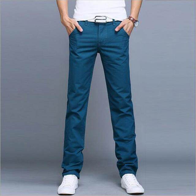 Slim fit straight leg Trouser Casual for Men's - Velora
