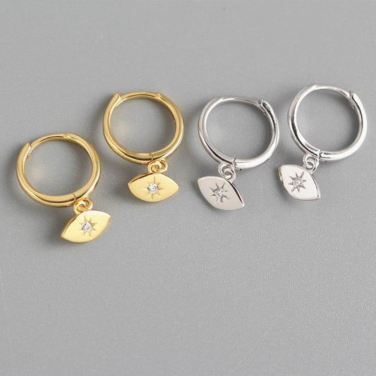 Light luxury eye earrings - Velora