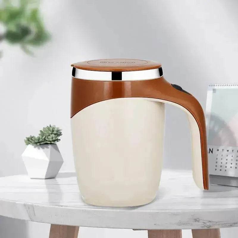 304 Food Grade Stainless Steel Rechargeable Automatic Model High Value Stirring Cup - Velora