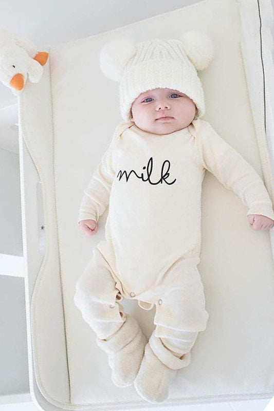 Baby Cotton Thickened Autumn And Winter Jumpsuit Baby Europe And America - Velora