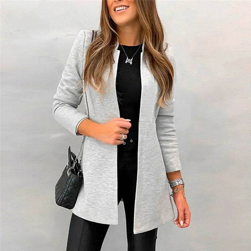 jacket blazer Women for Work white Fashion Formal female - Velora