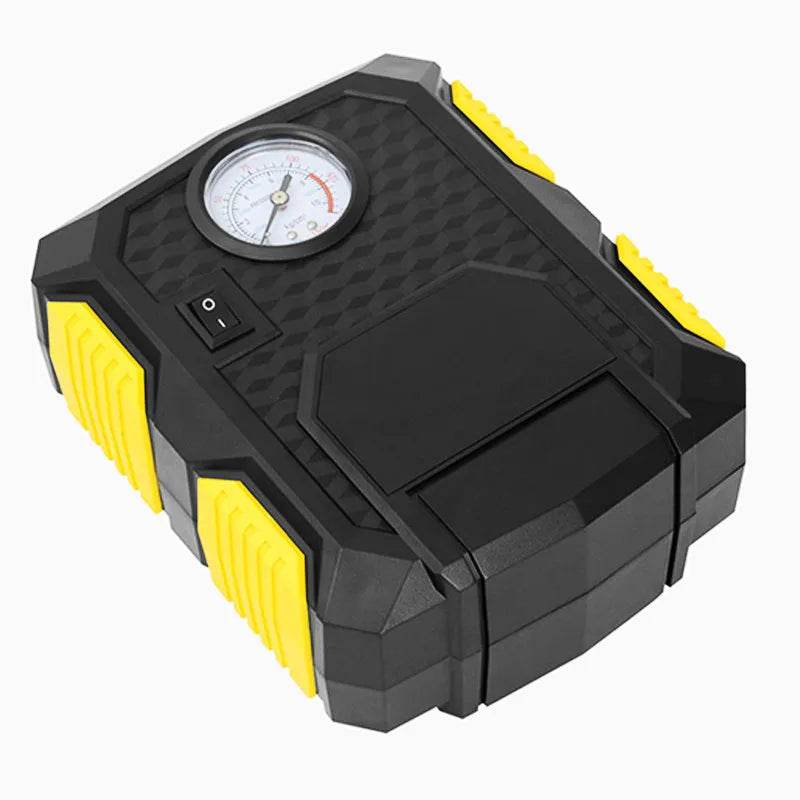 Car Air Pump with Digital Display 12v Portable Emergency Air Pump For Car With Lighted Tire Inflator - Velora