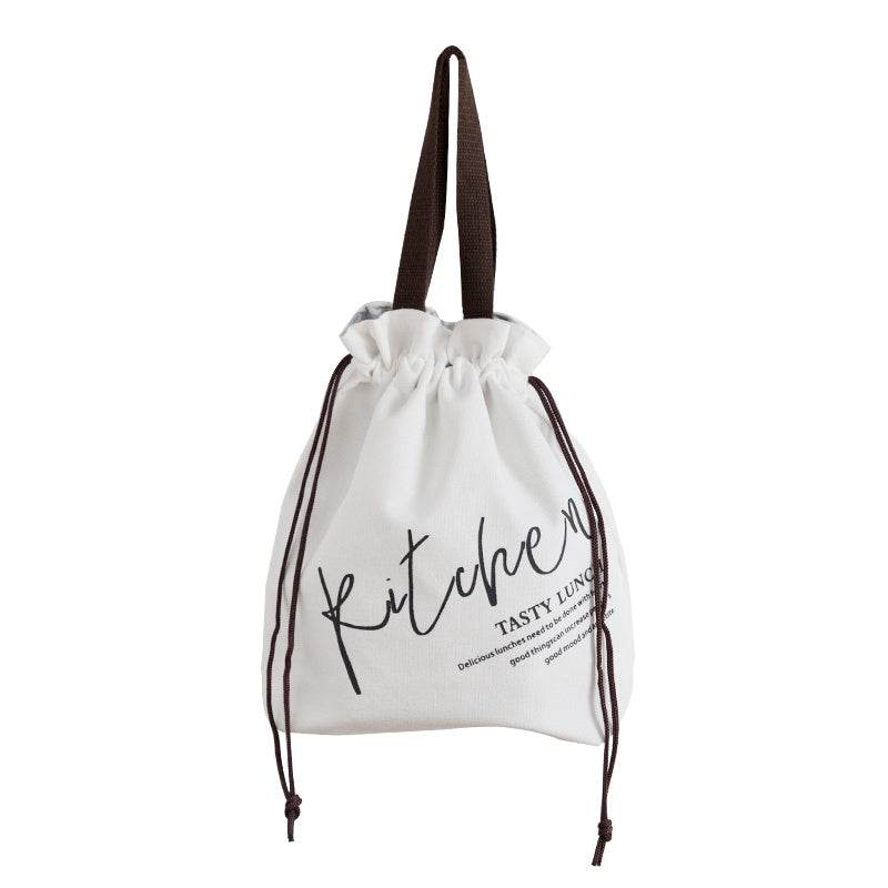 Women Drawstring Tote Lunch Bag - Velora