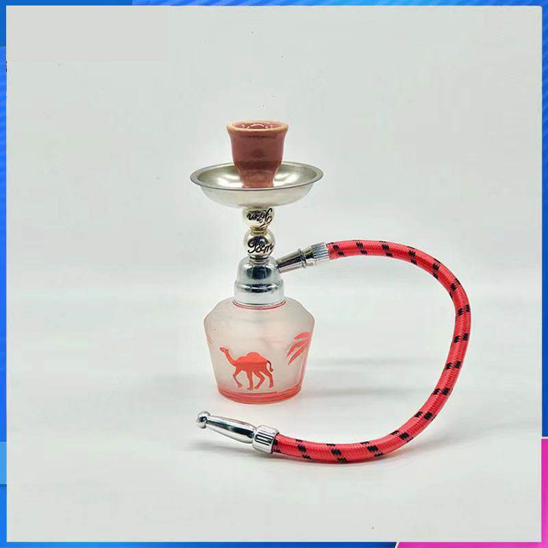 Mini Hookah Single Tube Glass Set - Velora
