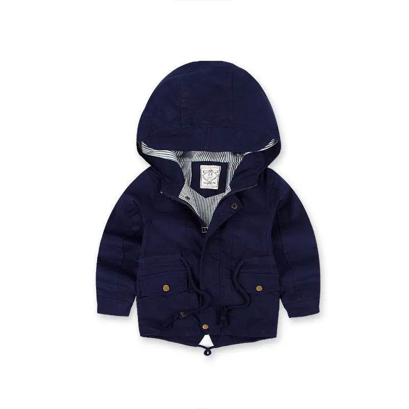 Children Cashmere Hoodie Windproof Winter jacket kids - Velora