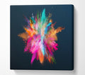 Explosion Of Paint Rainbow - Velora Luxury Fashion