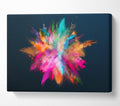 Explosion Of Paint Rainbow - Velora Luxury Fashion